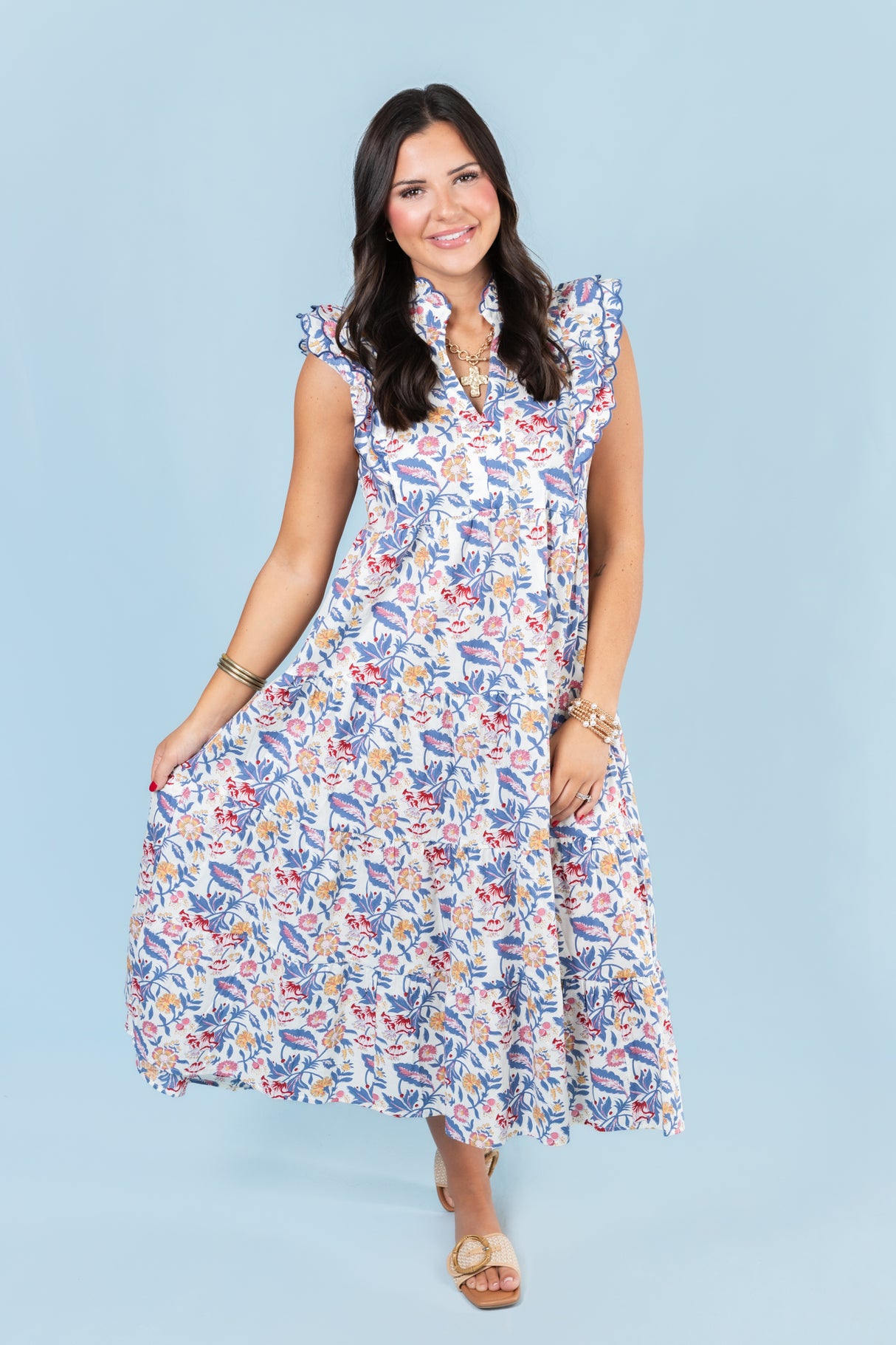 The Garden Party Midi Dress