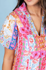 The Patchwork Mini Dress