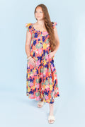The Flaunting Florals Midi Dress