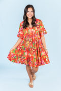 The Amelia Slub Mini Dress