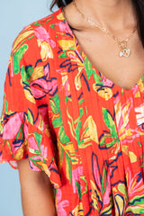 The Amelia Slub Mini Dress