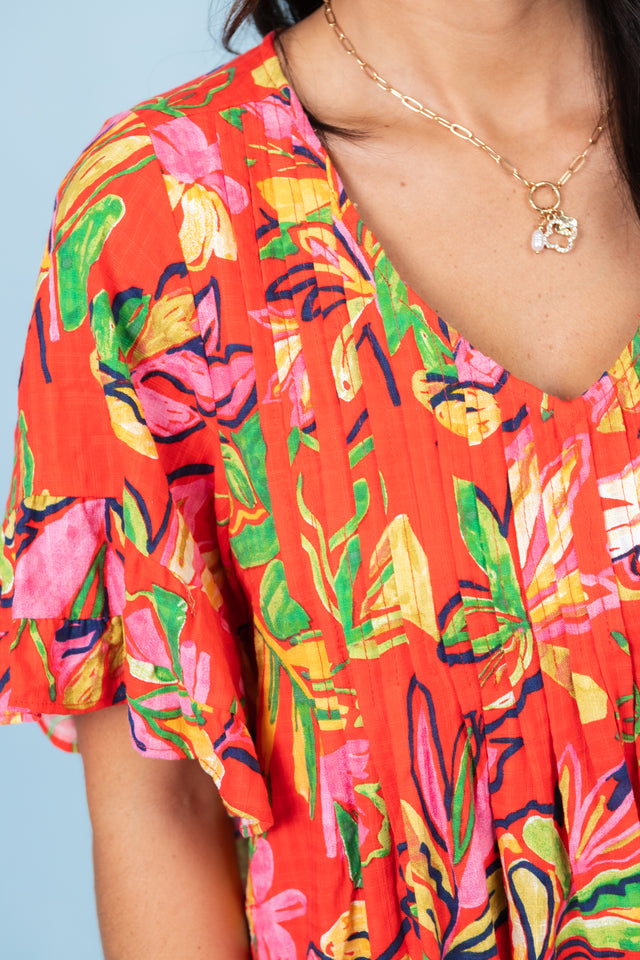 The Amelia Slub Mini Dress