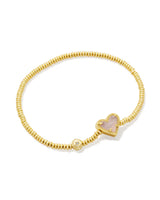 Kendra Scott | Ari Heart Gold Stretch Bracelet