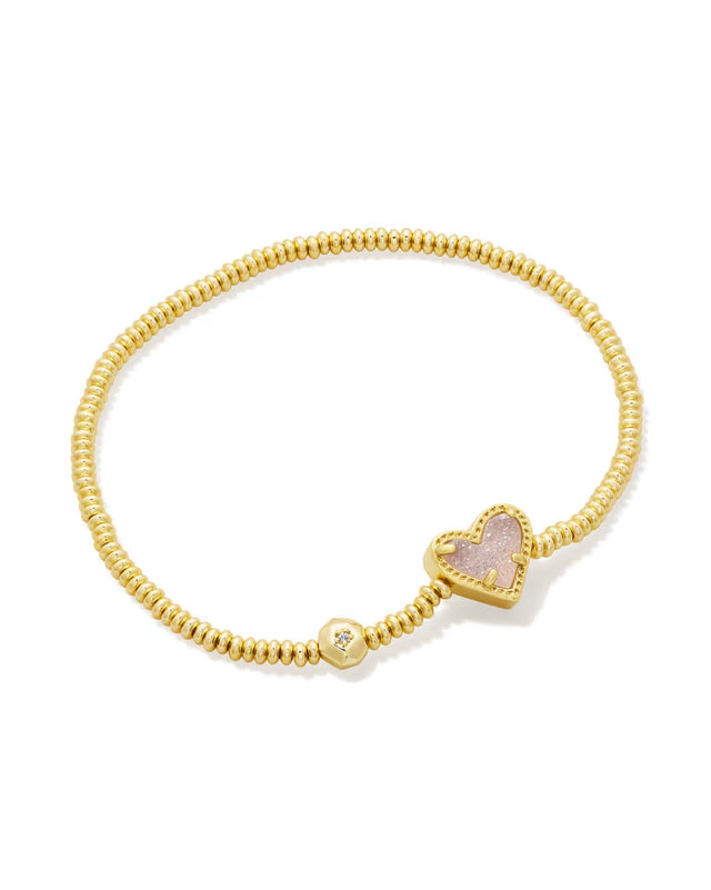 Kendra Scott | Ari Heart Gold Stretch Bracelet
