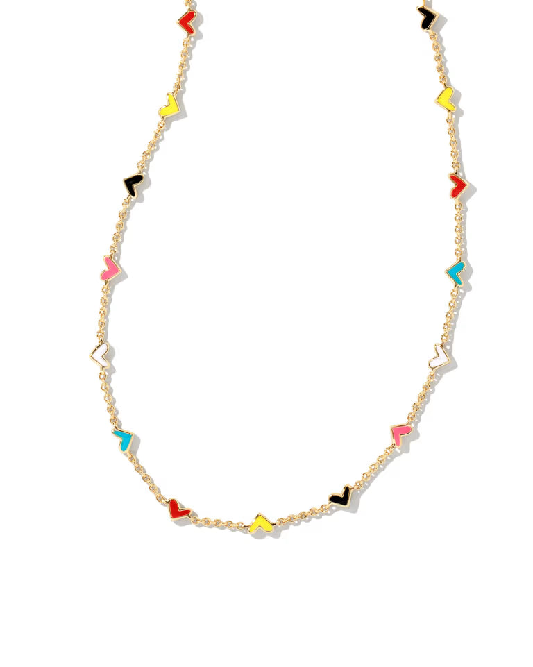 Kendra Scott | Haven Heart Gold Strand Necklace