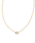 Kendra Scott | Mini Elisa Gold Satellite Short Pendant Necklace