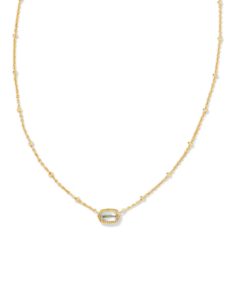 Kendra Scott | Mini Elisa Gold Satellite Short Pendant Necklace