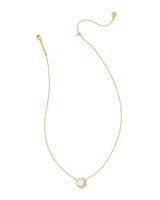 Kendra Scott | Volleyball Gold Short Pendant Necklace