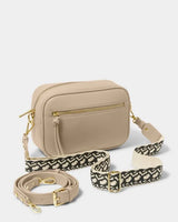 Katie Loxton | Hallie Crossbody Bag - Light Taupe