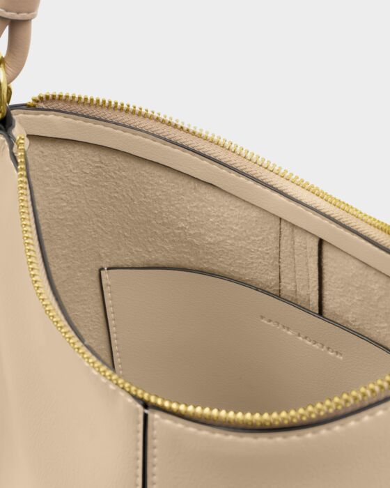 Katie Loxton | Hallie Satchel Bag - Light Taupe