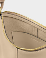 Katie Loxton | Hallie Satchel Bag - Light Taupe