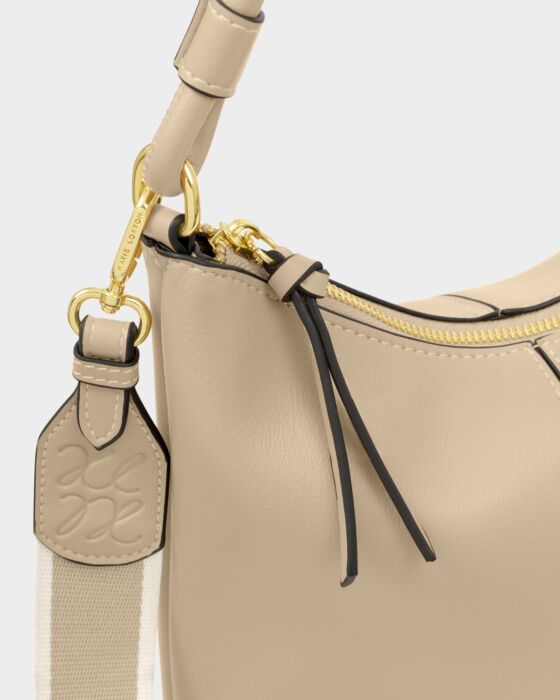 Katie Loxton | Hallie Satchel Bag - Light Taupe