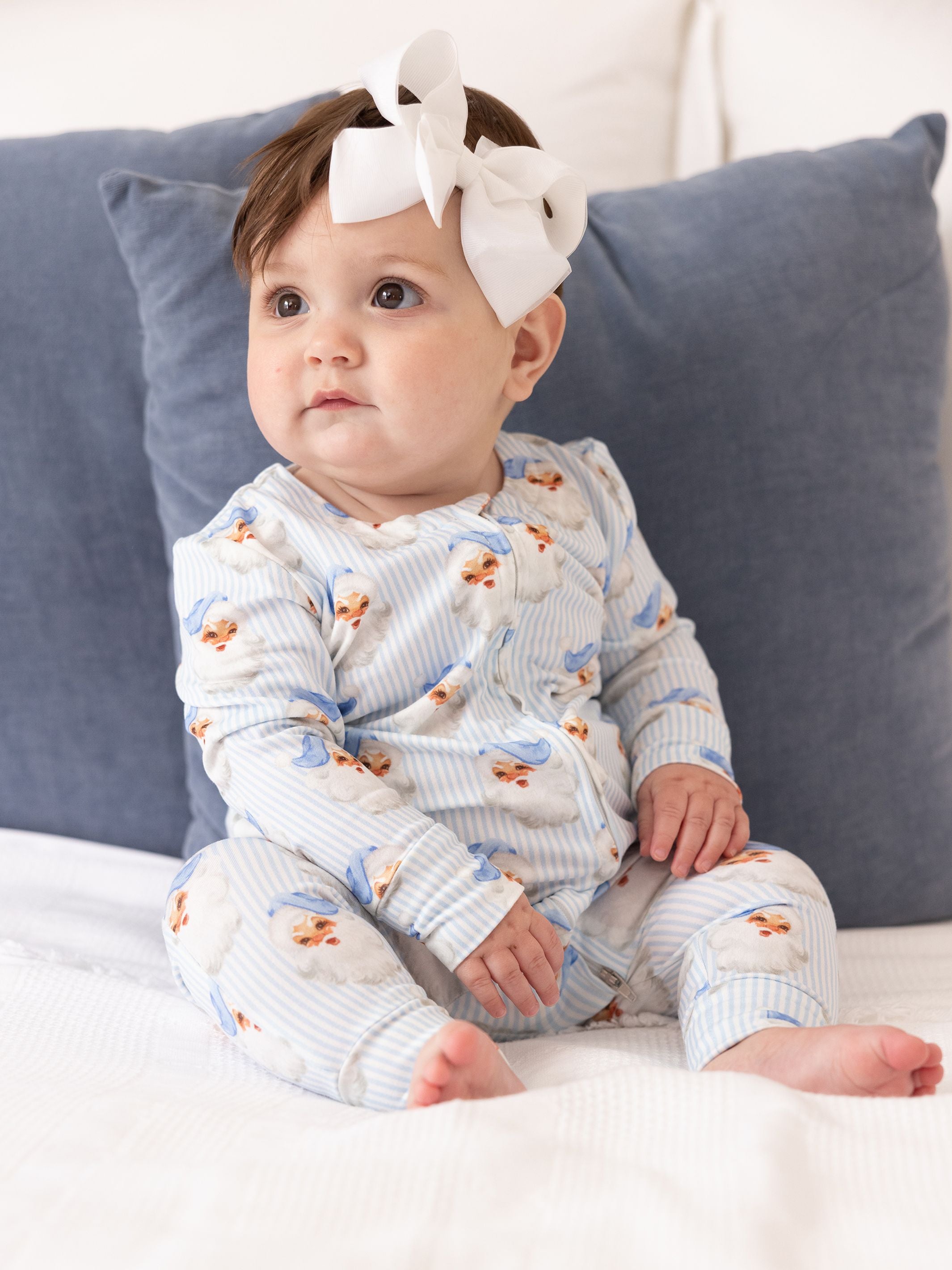 Mary Square | Baby PJ Set - Santa Baby