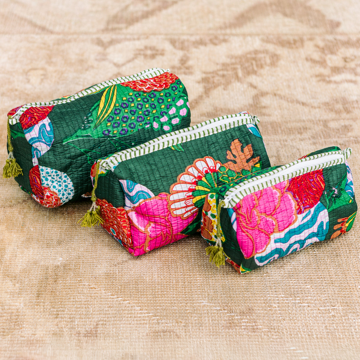 Madison's Collective | The Botanical Garden 3 Piece Cosmetic Set