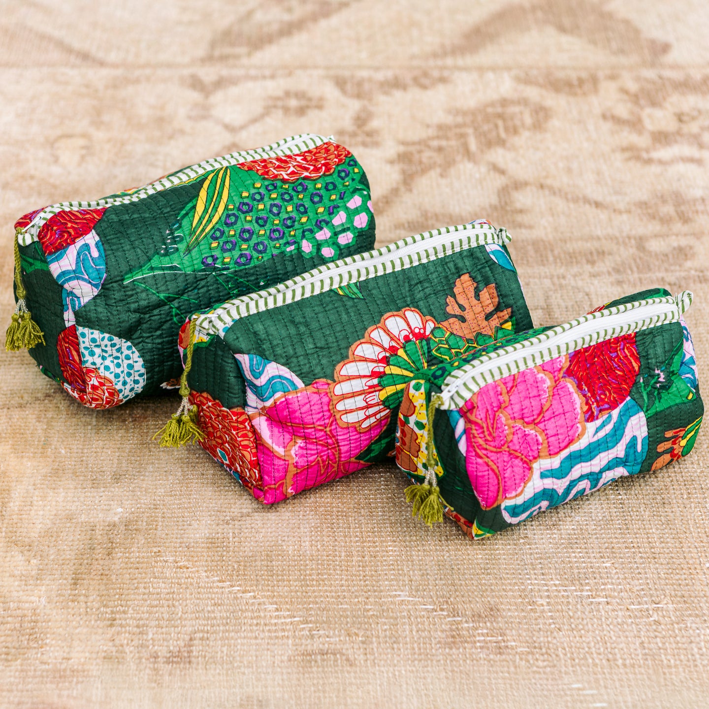 Madison's Collective | The Botanical Garden 3 Piece Cosmetic Set