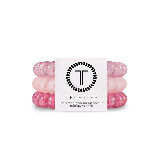 Teleties | Made Me Blush Large Hair Ties