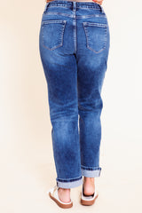 Madison's The Label | The Sophia Cuffed Straight Jean