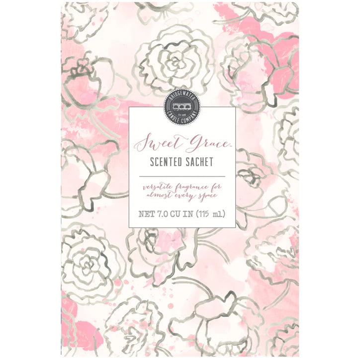 Sweet Grace Collection Pattern Sachet - Blush Flower