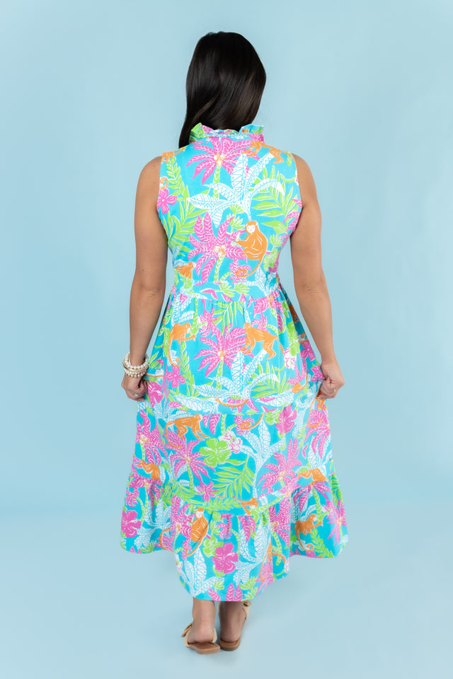 Tabi | Tropical Maxi Dress