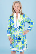 Tabi | Tropical Monkey Midi Dress