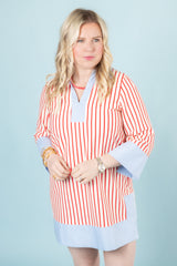 The Candy Stripe Mini Dress