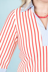The Candy Stripe Mini Dress