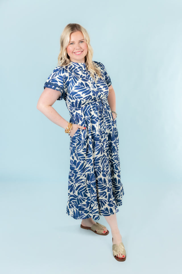 Botanical Bliss Midi Dress