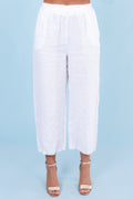 Splendid Iris | Linen Wide Leg Pants