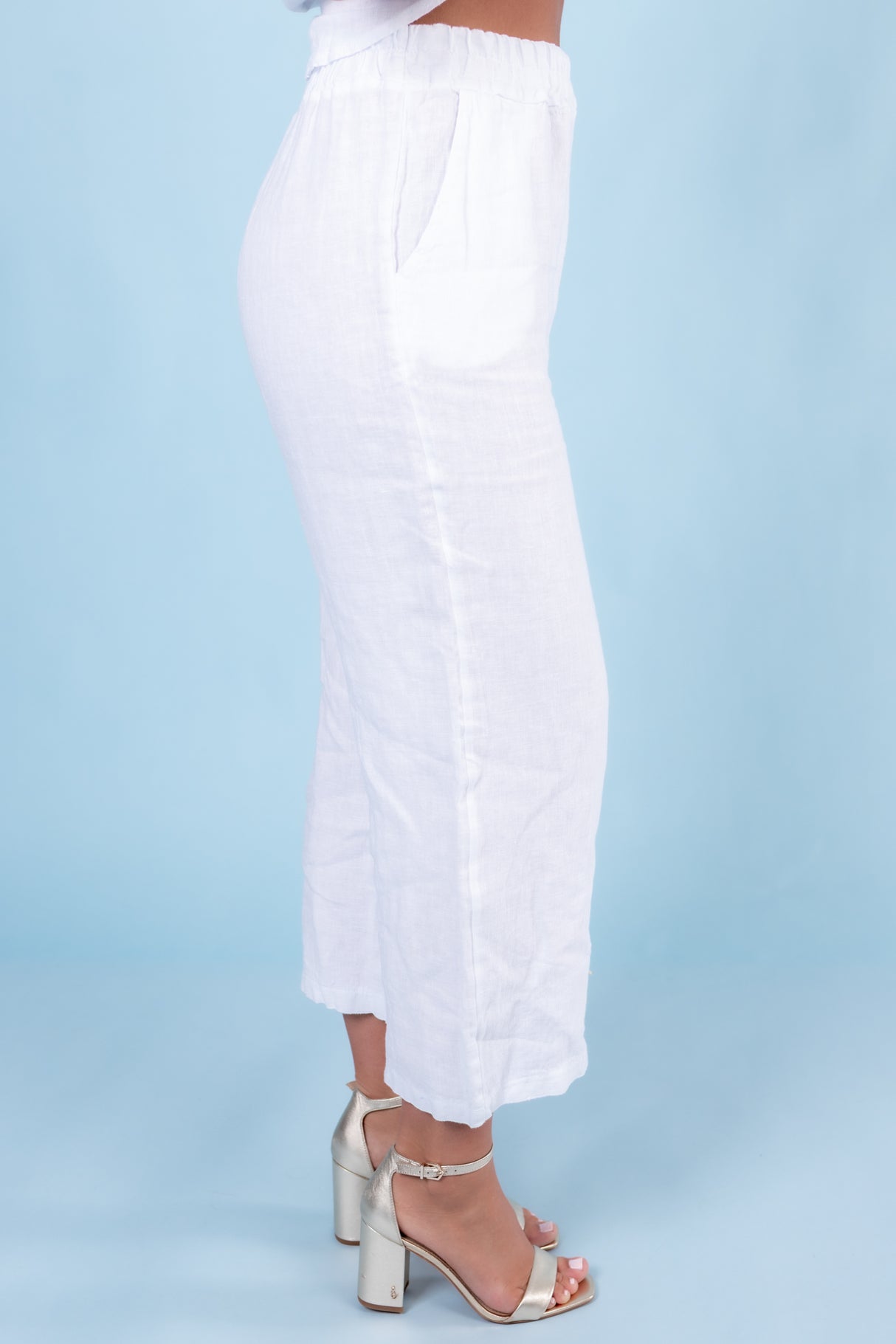 Splendid Iris | Linen Wide Leg Pants