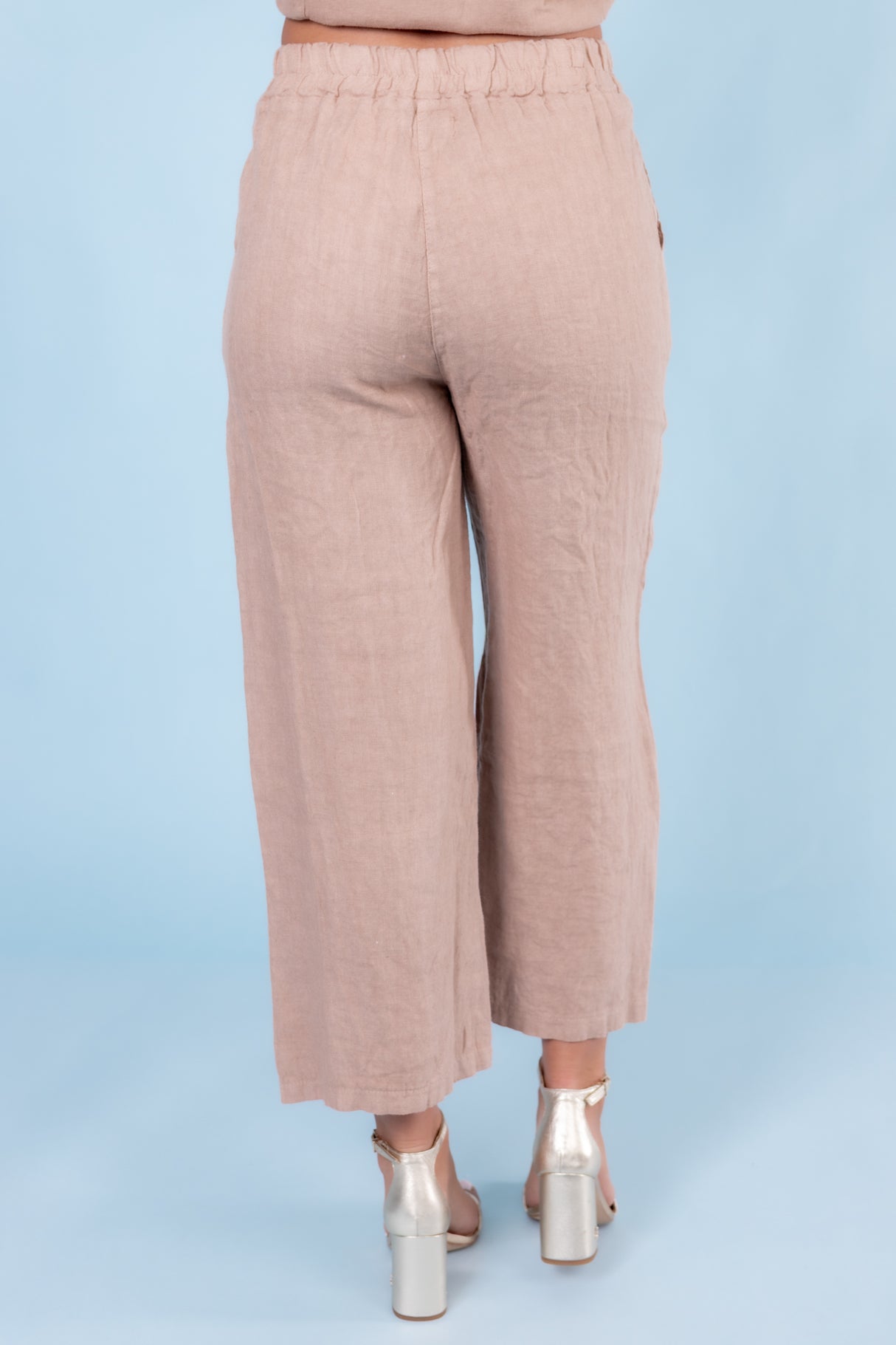 Splendid Iris | Linen Wide Leg Pants