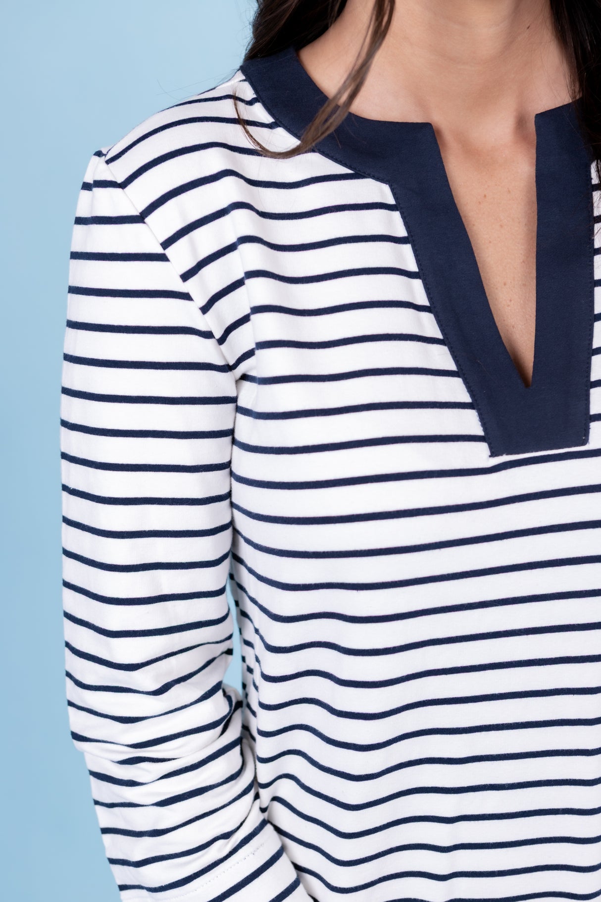 English Factory | Stripe Jersey Midi Dress