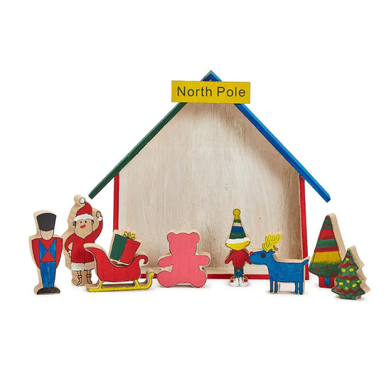 North Pole Keepsake Craft and Play Kit