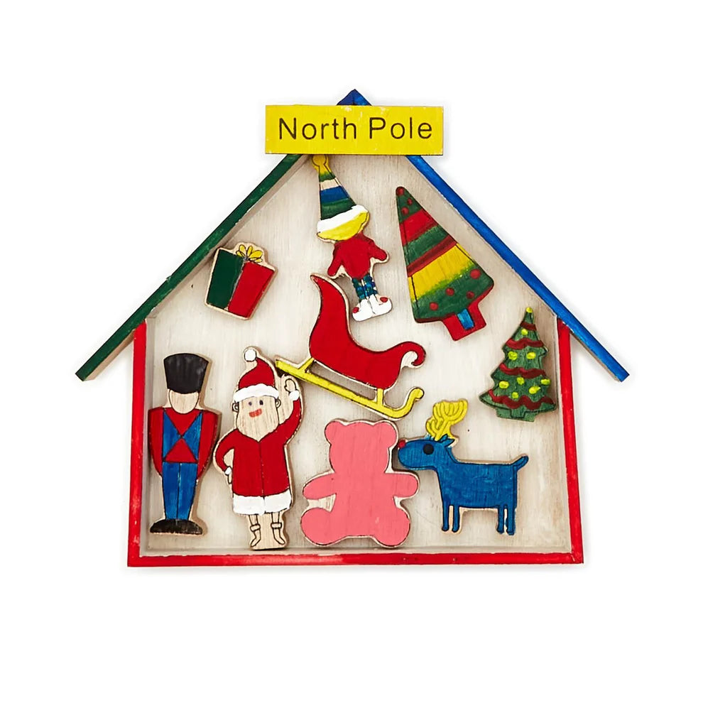 North Pole Keepsake Craft and Play Kit