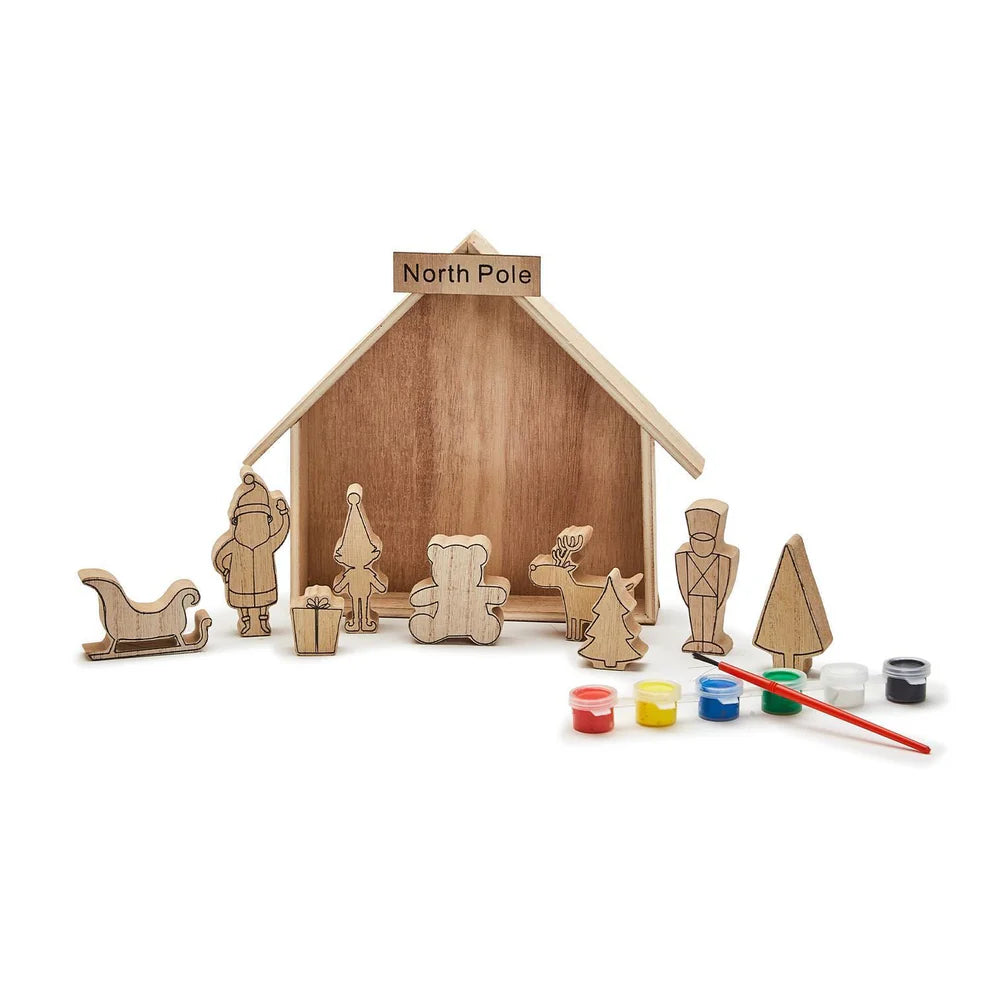 North Pole Keepsake Craft and Play Kit