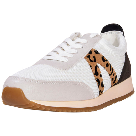 MIA Shoes | Kable - White/Leopard