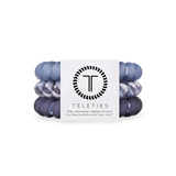 Teleties | Midnight Rain Large Spiral Hair Ties