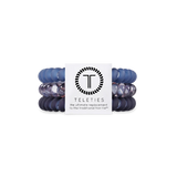 Teleties | Midnight Rain Small Spiral Hair Ties