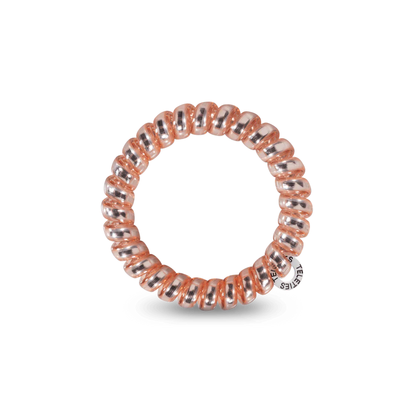 Teleties | Millennial Pink - Large Spiral Hair Ties