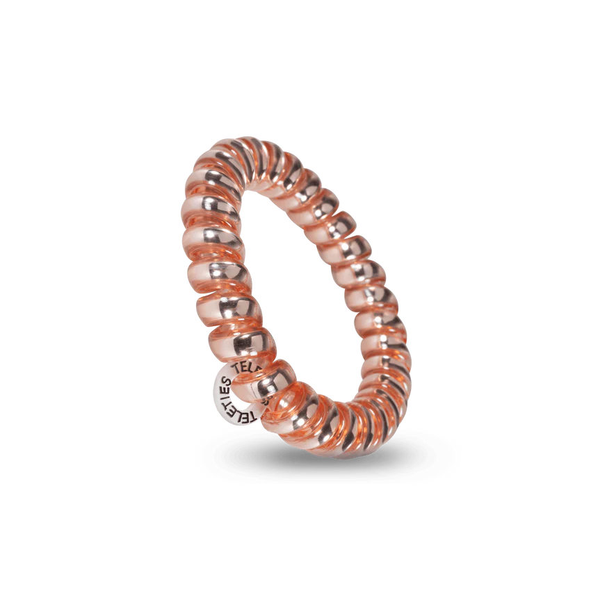 Teleties | Millennial Pink - Large Spiral Hair Ties
