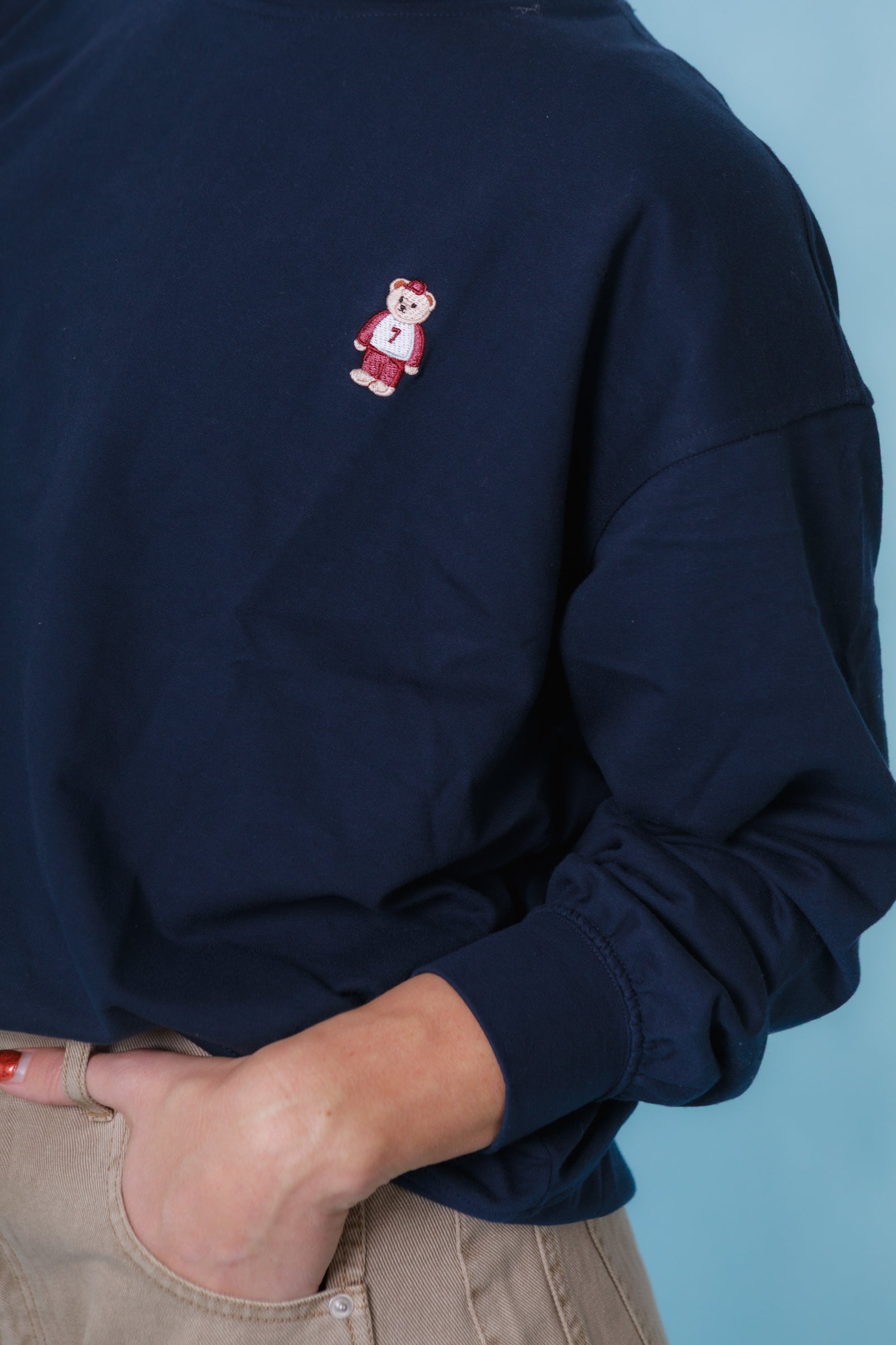 Sweet Magnolia Teddy Knit Top