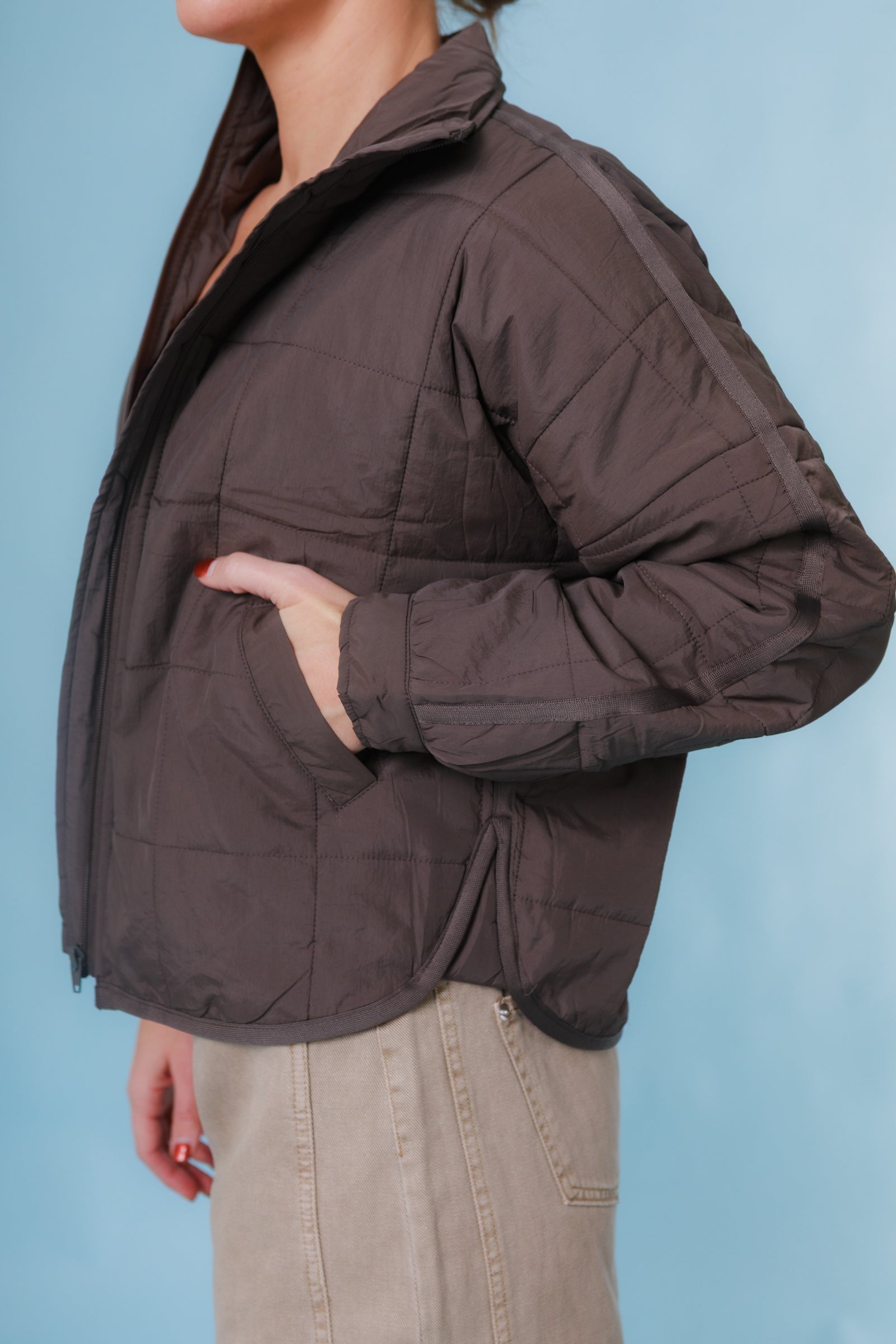 Smoky Ridge Quilted Puffer Jacket