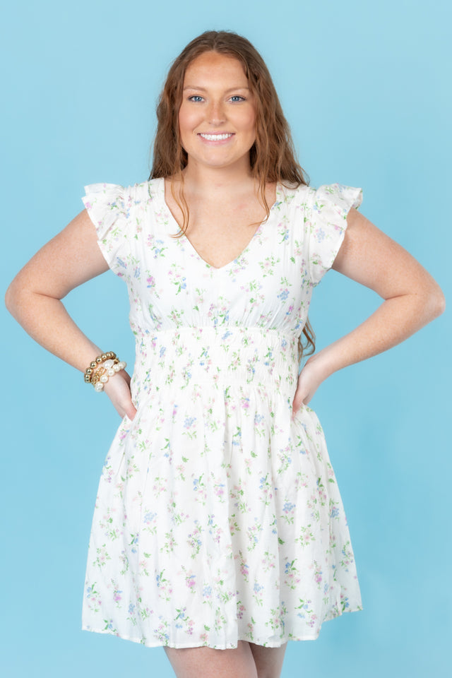 The Ivory Mini Dress