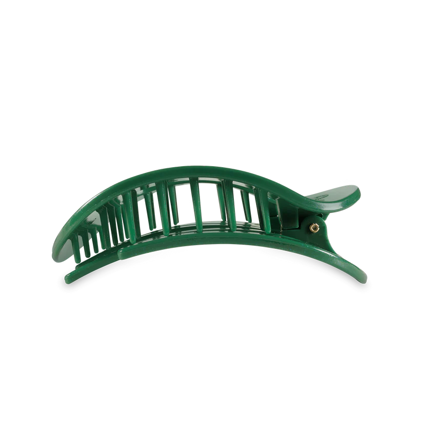 Teleties | Mistletoe Medium Flat Round Clip