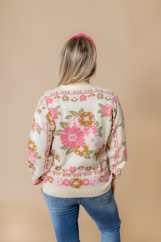 The Spring Floral Cardigan