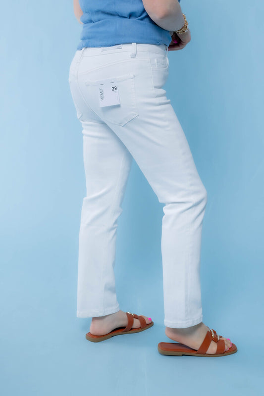 Vervet | Jeanne High-Rise Slim Straight Jeans