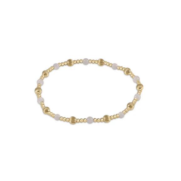 Enewton | Dignity Sincerity Pattern 4mm Bead Bracelet - Moonstone