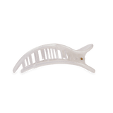 Teleties | Mother of Pearl Heart Medium Flat Clip