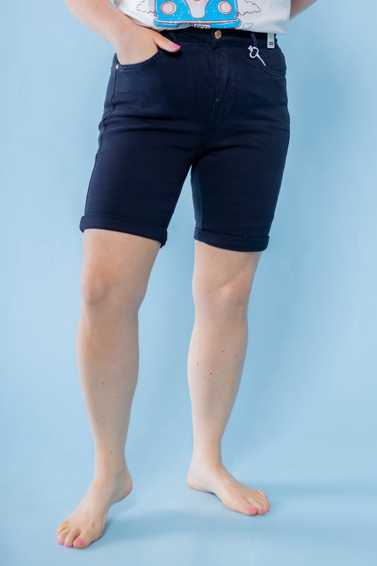 Judy Blue | High Waist Bermuda Shorts (Final Sale)