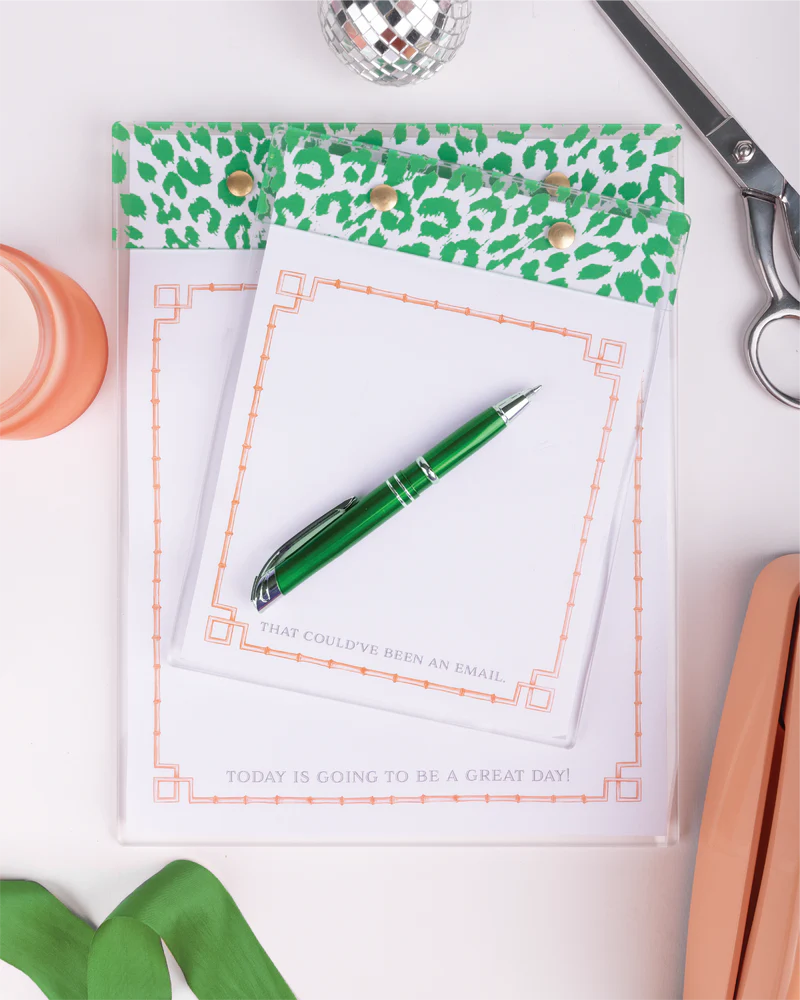 Acrylic Notepad | Bamboo Small