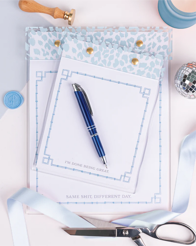 Acrylic Notepad | Bamboo Small